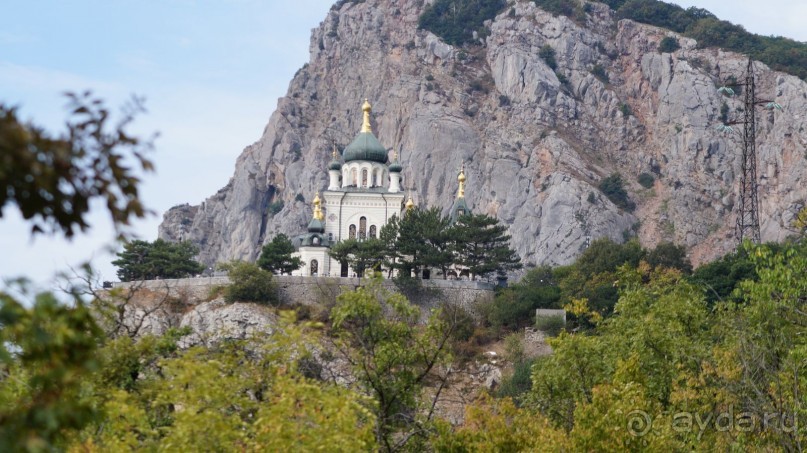 КРЫМ.СЕНТЯБРЬ 2015. Воскресенская церковь (Форос)