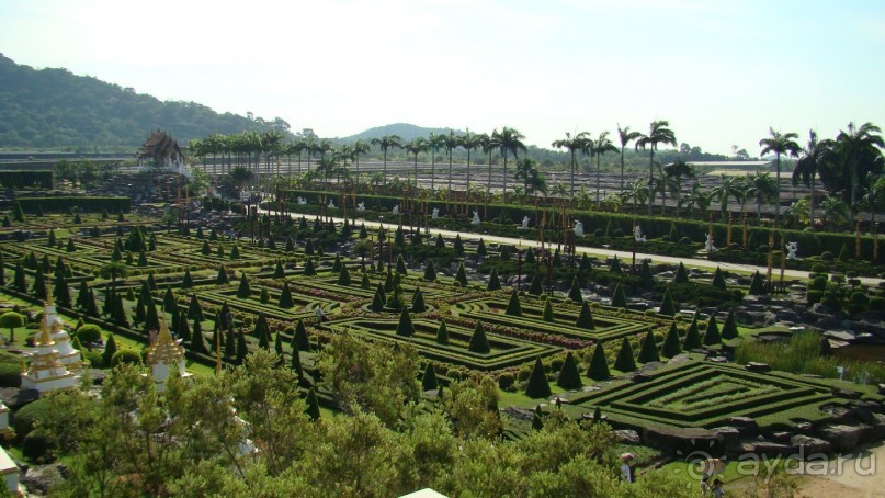 Прекрасный, восхитительный зеленый оазис на берегу Сиамского залива