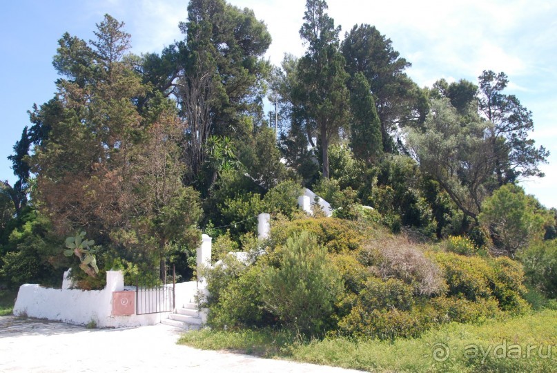 Отель, вид с ресторана.