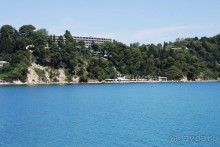 Отель, вид с моря