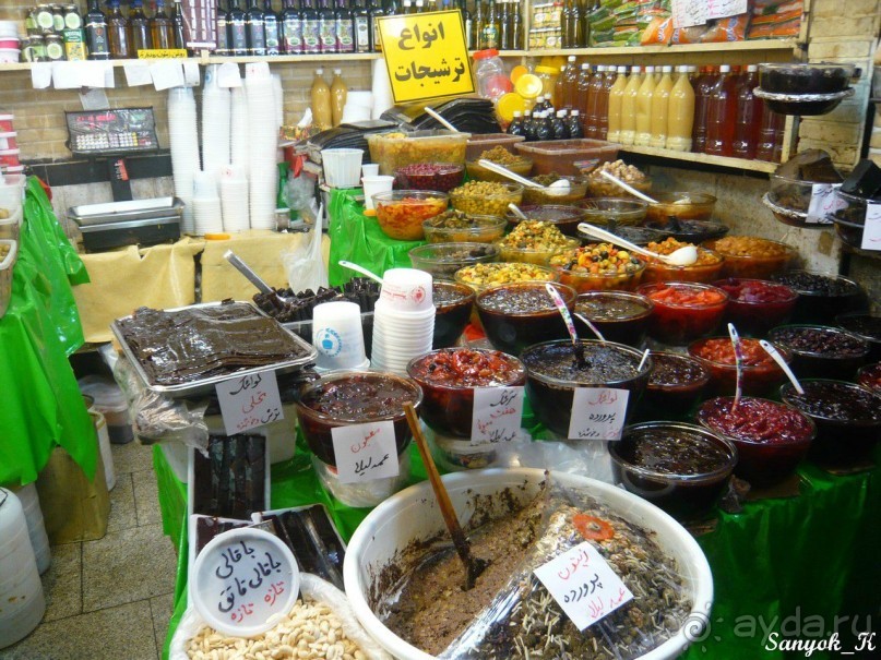 Книга "Незабываемый Иран". Глава 2.2 Базар Тегерана (золото, фрукты и пряности)