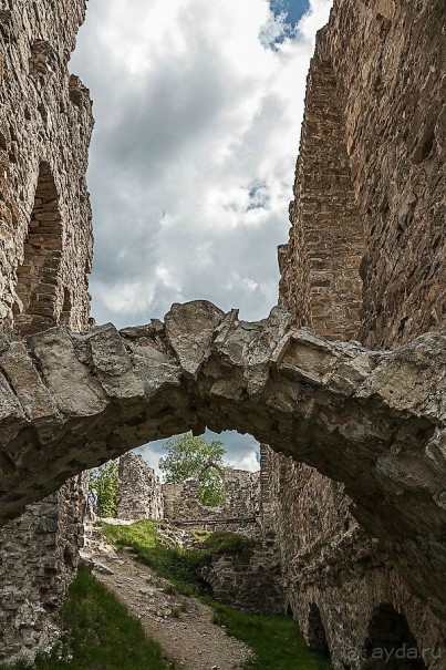 Развалины Кокнесского замка.