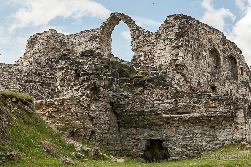 Развалины Кокнесского замка.