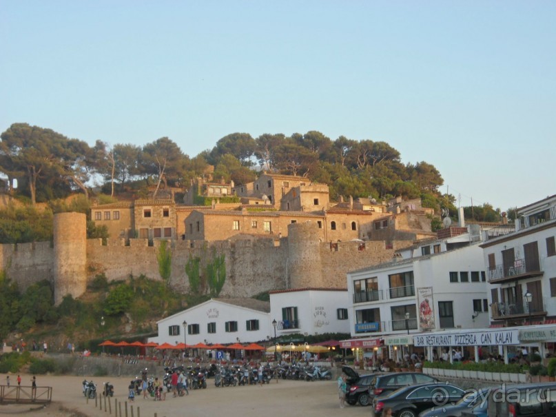 городок на закате