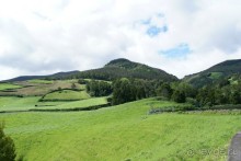 Зеленый остров Сан-Мигел. Азоры.