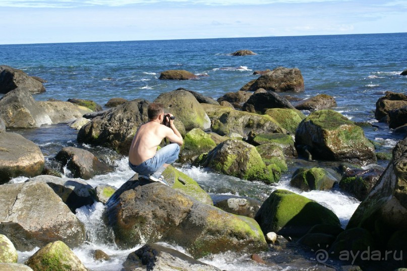 Берег у отеля