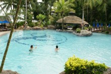 Бассейн в отеле 