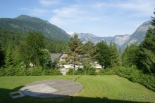 Вид из номера отеля Бохинь