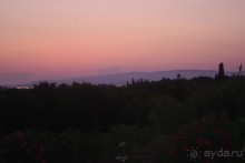 Вид из ресторана гостиницы