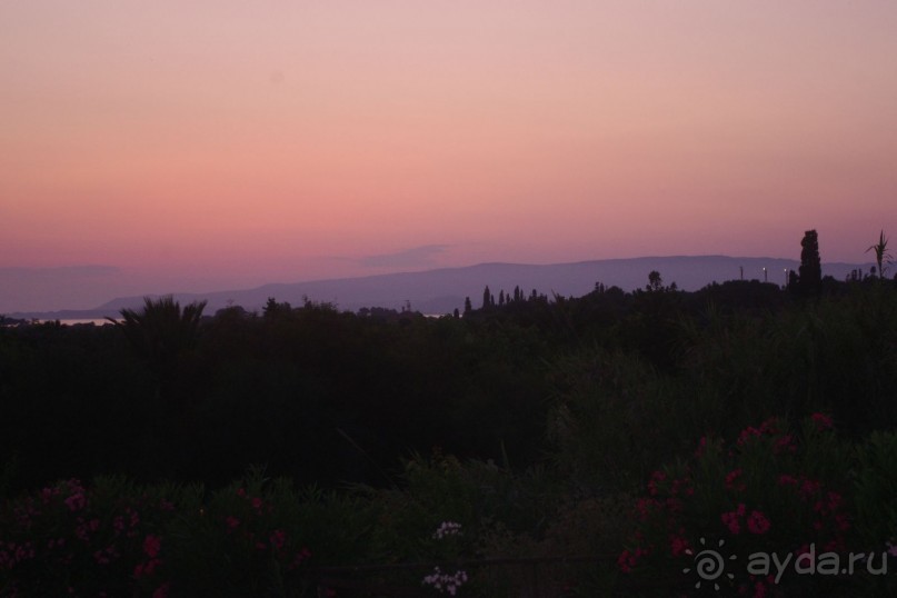 Вид из ресторана гостиницы