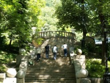 Вход в Лечебный парк Железноводска