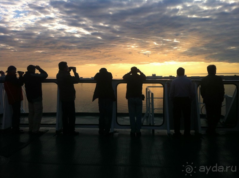 На пароме Принцесса Мария в Хельсинки
