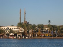 Вид  Шарм эль  Шейха  с  мря.