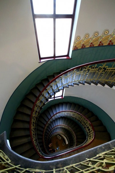 Рига, Юрмала. Интересные места Латвии: рододендроны, витая лестница, черепаха и дама в шляпе. 