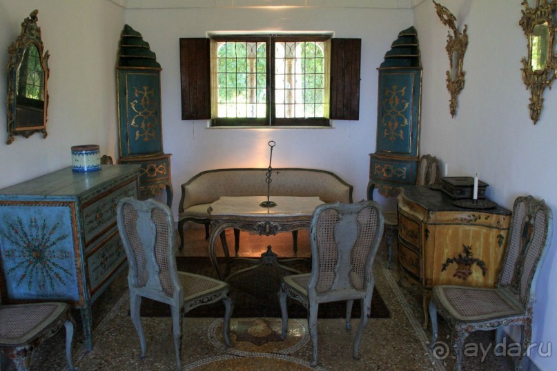 Вилла Сан Микеле. Гостиная