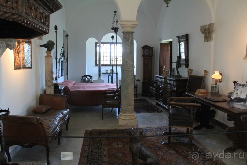 Вилла Сан Микеле. Спальня