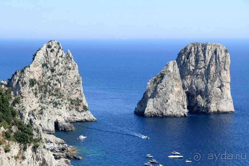 Самостоятельная поездка с острова Искья на остров Капри