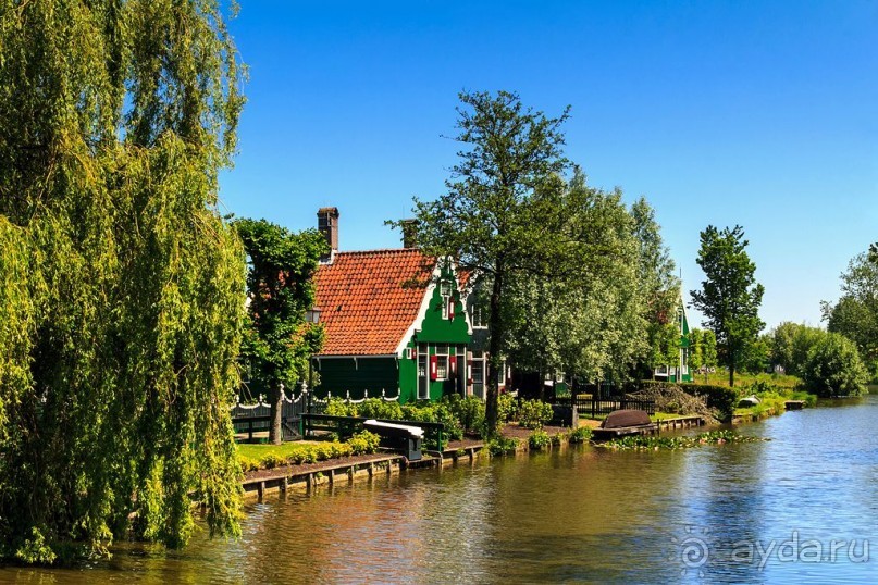 Поездка в Заандам и Заансе Сханс с The Amsterdam and Region Day Ticket.