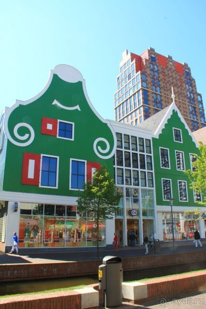 Поездка в Заандам и Заансе Сханс с The Amsterdam and Region Day Ticket.