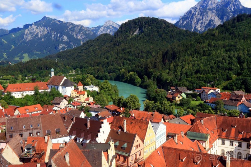 Бавария. Фюссен. Удивительно, но случается. Часть первая. Поезда.