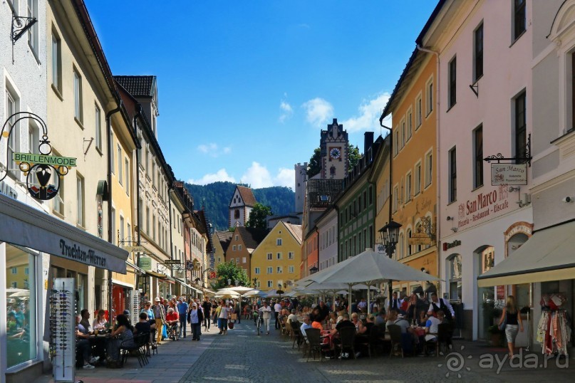 Бавария. Фюссен. Удивительно, но случается. Часть первая. Поезда.