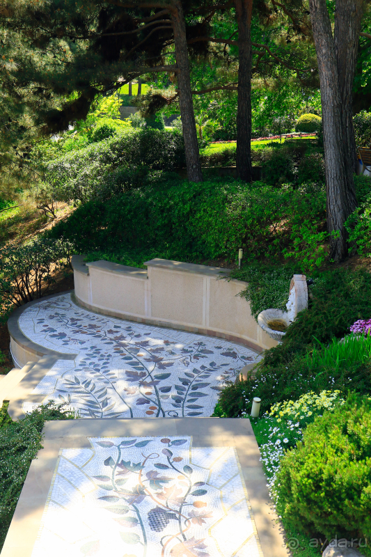 Парк Парадиз. Санаторий Айвазовское. Партенит. Крым