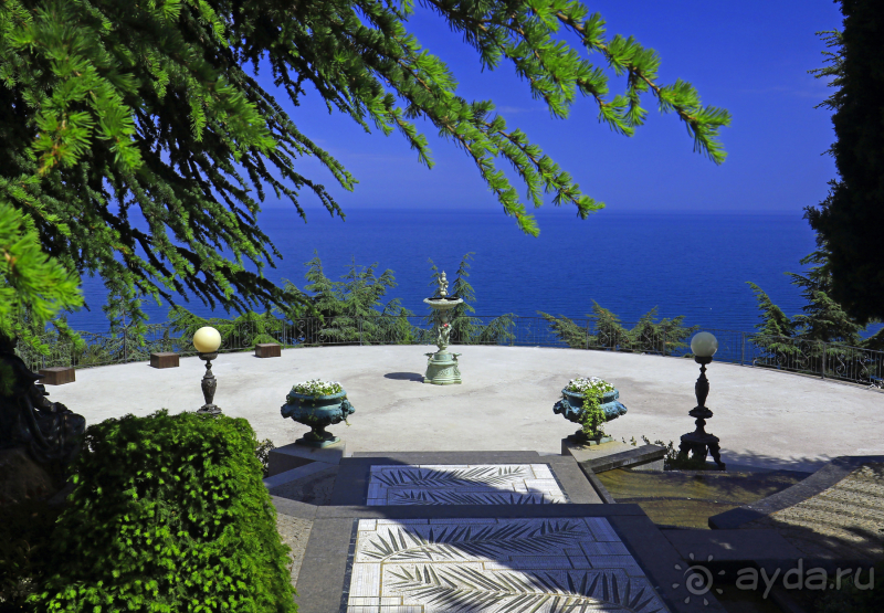 Парк Парадиз. Санаторий Айвазовское. Партенит. Крым
