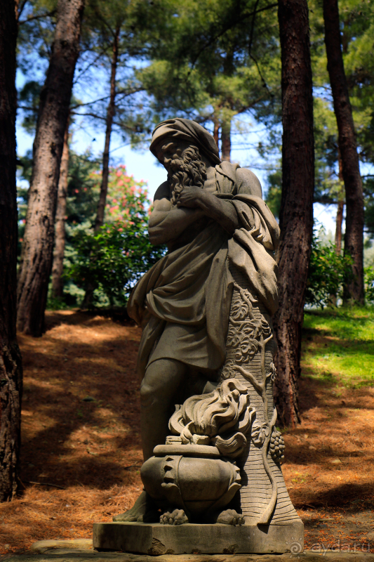 Парк Парадиз. Санаторий Айвазовское. Партенит. Крым