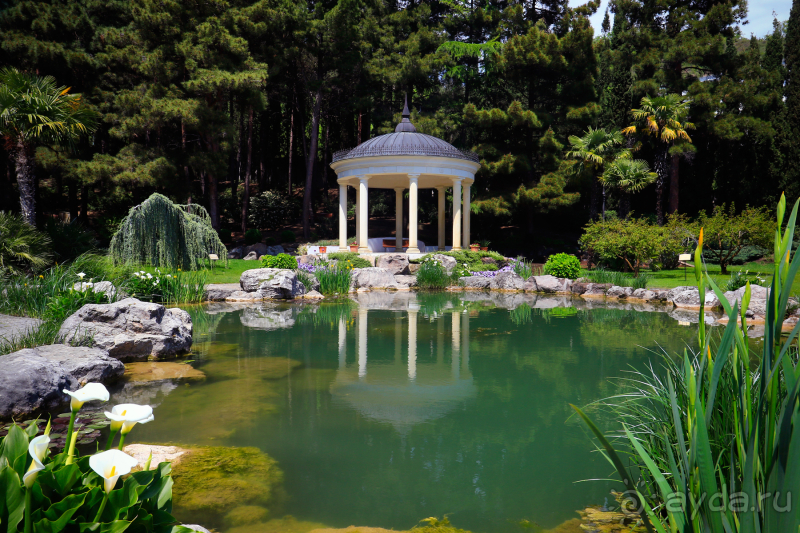 Парк Парадиз. Санаторий Айвазовское. Партенит. Крым