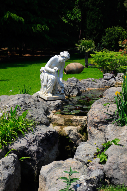 Парк Парадиз. Санаторий Айвазовское. Партенит. Крым