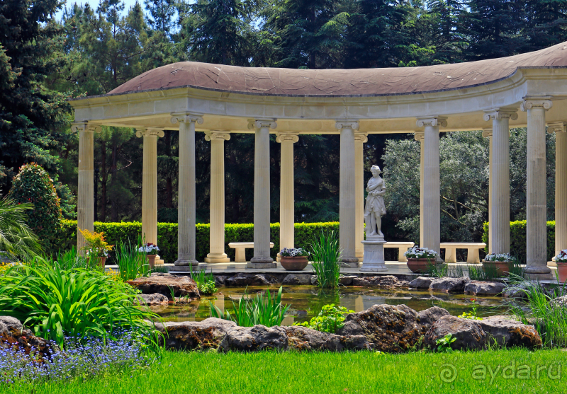 Парк Парадиз. Санаторий Айвазовское. Партенит. Крым