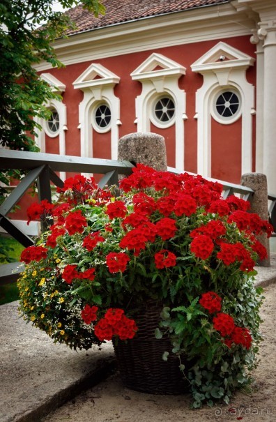 Рига, окрестности. Рундальский дворец и сад. Архитектор Франческо Бартоломео Растрелли.