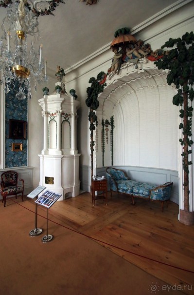 Рига, окрестности. Рундальский дворец и сад. Архитектор Франческо Бартоломео Растрелли.