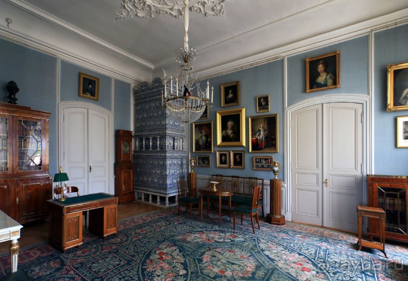 Рига, окрестности. Рундальский дворец и сад. Архитектор Франческо Бартоломео Растрелли.