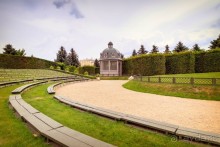 Рига, окрестности. Рундальский дворец и сад. Архитектор Франческо Бартоломео Растрелли.