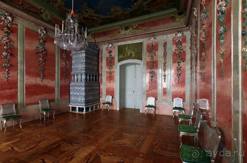 Рига, окрестности. Рундальский дворец и сад. Архитектор Франческо Бартоломео Растрелли.