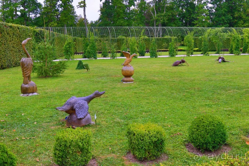 Рига, окрестности. Рундальский дворец и сад. Архитектор Франческо Бартоломео Растрелли.