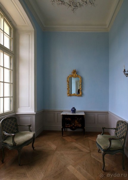 Рига, окрестности. Рундальский дворец и сад. Архитектор Франческо Бартоломео Растрелли.