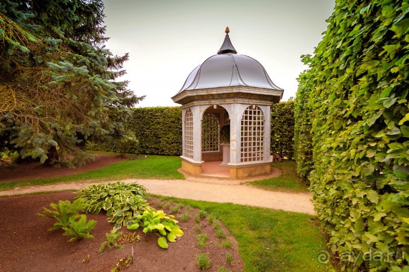 Рига, окрестности. Рундальский дворец и сад. Архитектор Франческо Бартоломео Растрелли.