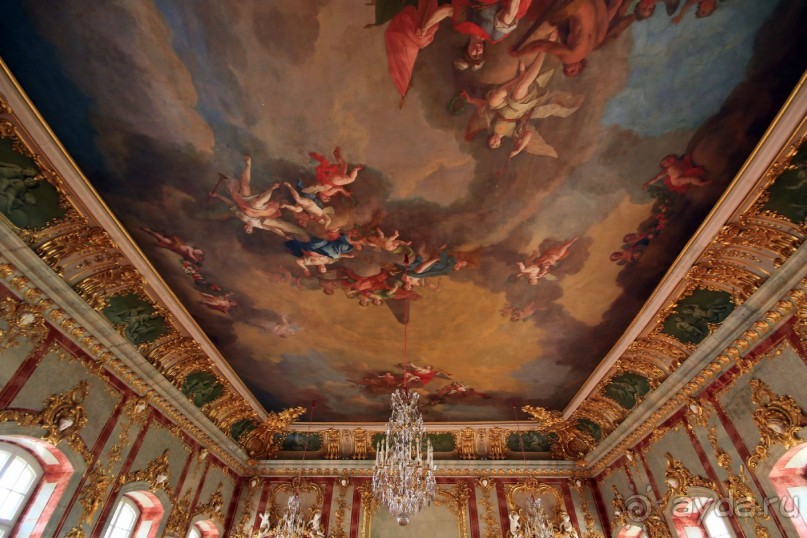 Рига, окрестности. Рундальский дворец и сад. Архитектор Франческо Бартоломео Растрелли.