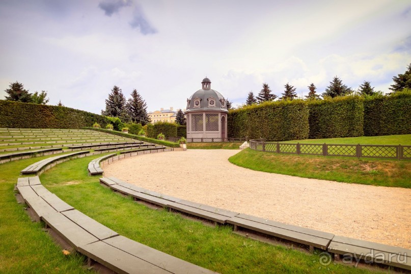 Рига, окрестности. Рундальский дворец и сад. Архитектор Франческо Бартоломео Растрелли.