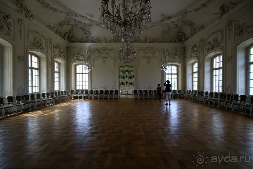 Рига, окрестности. Рундальский дворец и сад. Архитектор Франческо Бартоломео Растрелли.