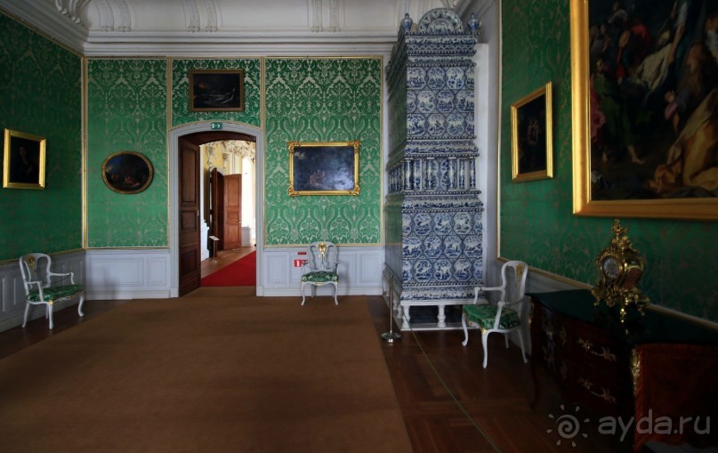 Рига, окрестности. Рундальский дворец и сад. Архитектор Франческо Бартоломео Растрелли.