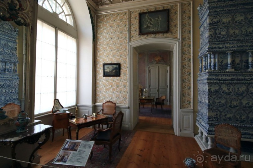 Рига, окрестности. Рундальский дворец и сад. Архитектор Франческо Бартоломео Растрелли.