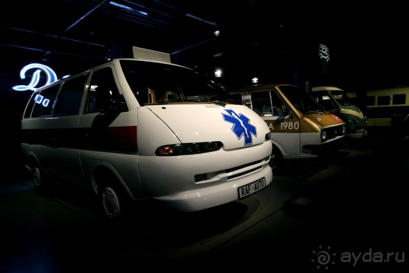 Рига. Rigas Motor Muzejs. Рижский музей автомобилей.