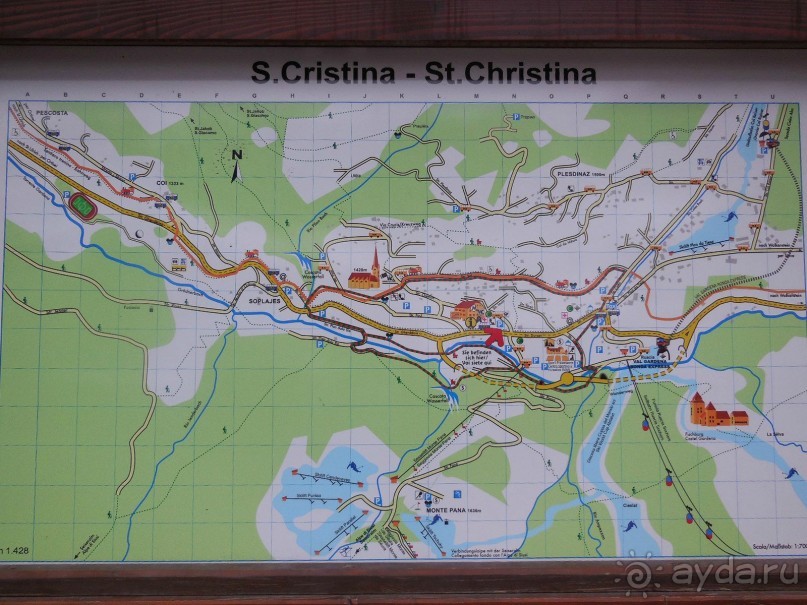 Доломиты суперски Санта-Кристина - где осталась часть моего сердца)) 