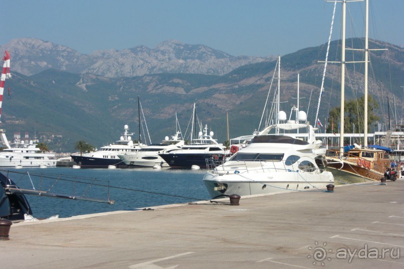 Тиват со стороны порта