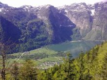 На вершину Сарстейн. Обертраун. Зальцкамергут. Австрия. 