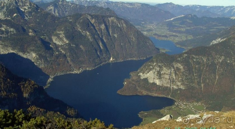 На вершину Сарстейн. Обертраун. Зальцкамергут. Австрия. 