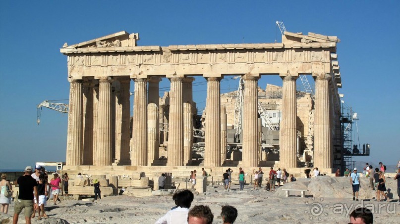 Акрополь, Парфенон - визитная карточка Афин... 
 "Ощути связь веков" - прикоснись к истории...